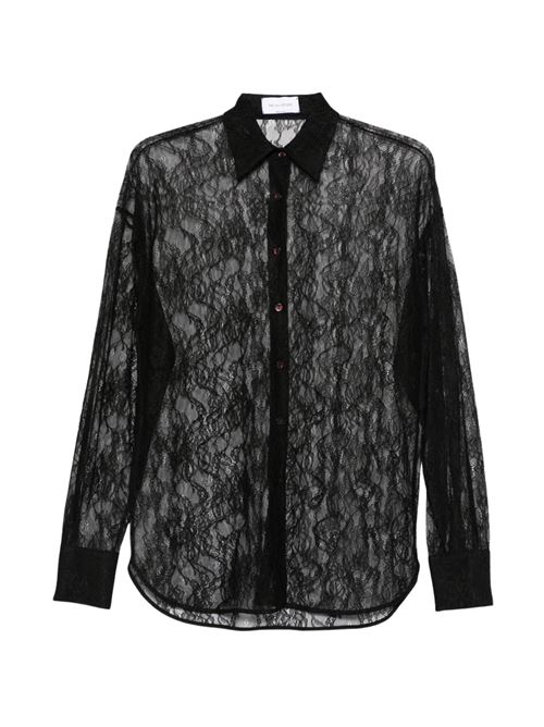 Camicia in pizzo THE NINA STUDIO | N2723LACEBLACK